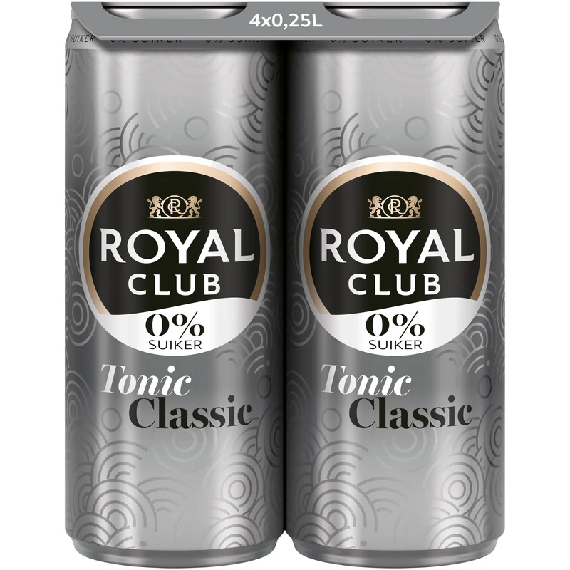Royal Club Tonic 0% suiker