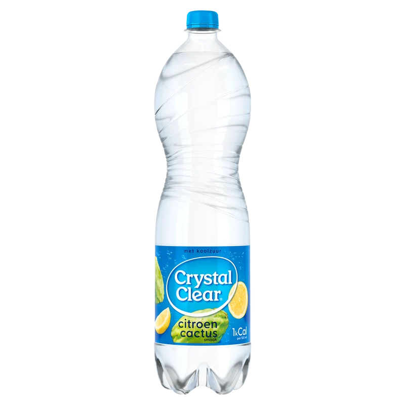 Crystal Clear Sparkling cactus lemon