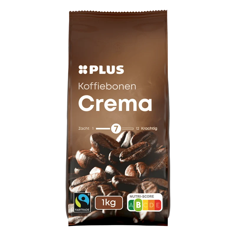 Koffiebonen Crema Fairtrade