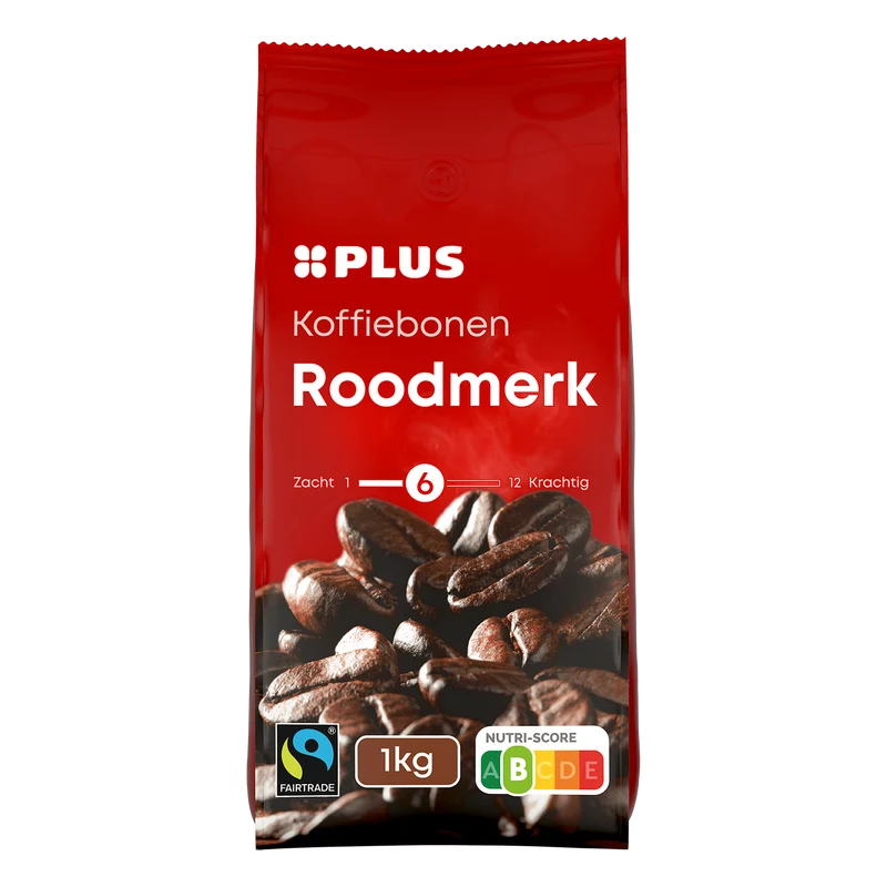 Koffiebonen Roodmerk Fairtrade