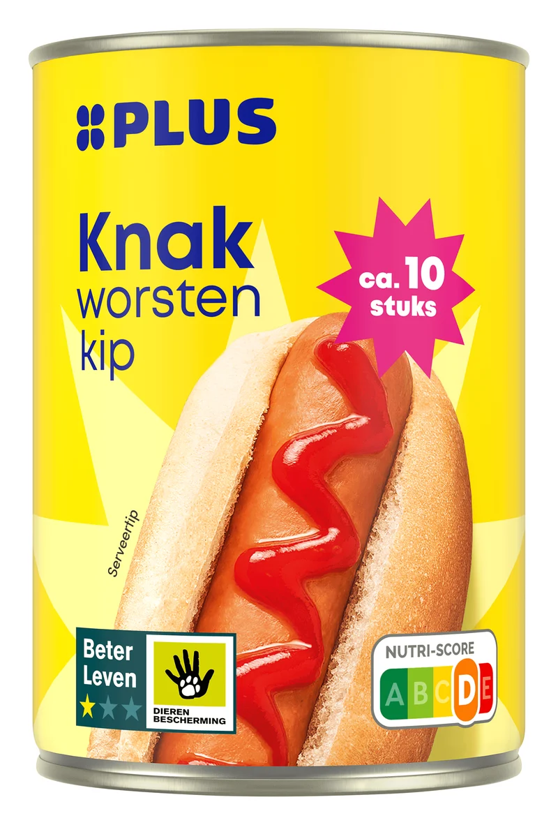 Knakworsten kip