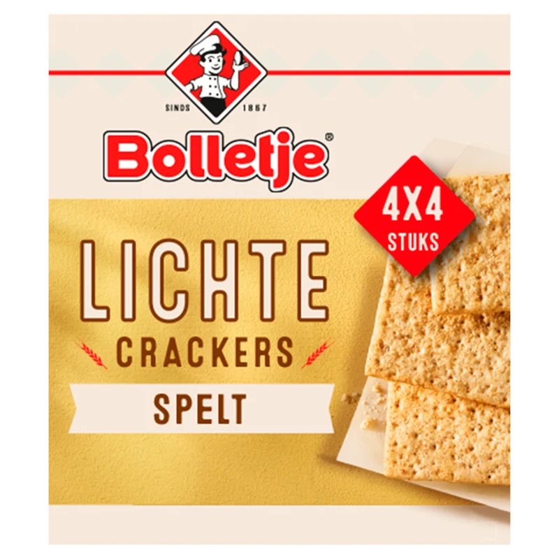 Bolletje Lichte crackers spelt
