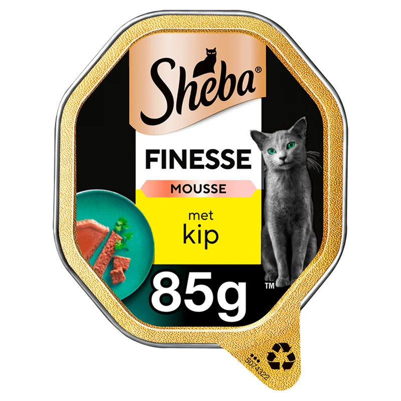 Sheba Finesse Mousse Kip Kattenvoer