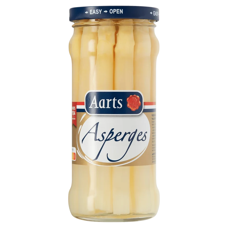 Aarts Slierasperges geschild