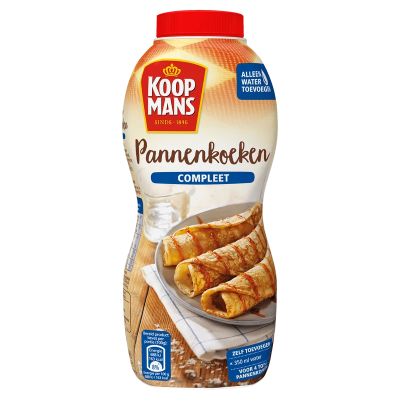 Koopmans Pannenkoekenmix compleet schudfles