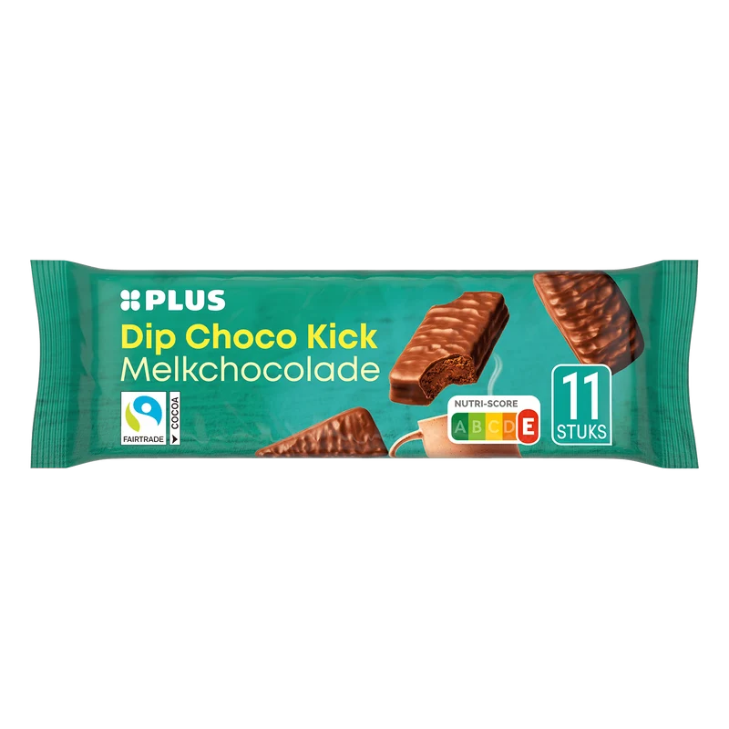 Dip Choco Kick melkchocolade koekjes