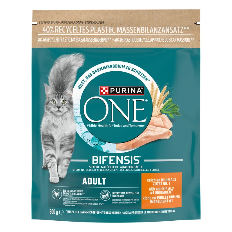Purina One Adult kattenvoer rijk aan kip