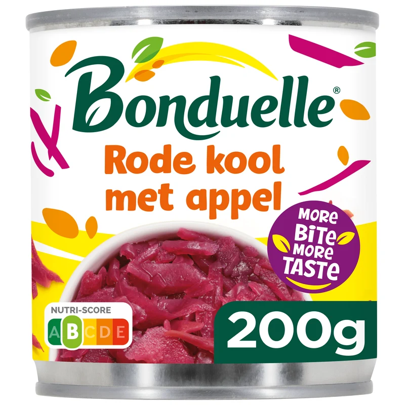 Bonduelle Rode kool met appel