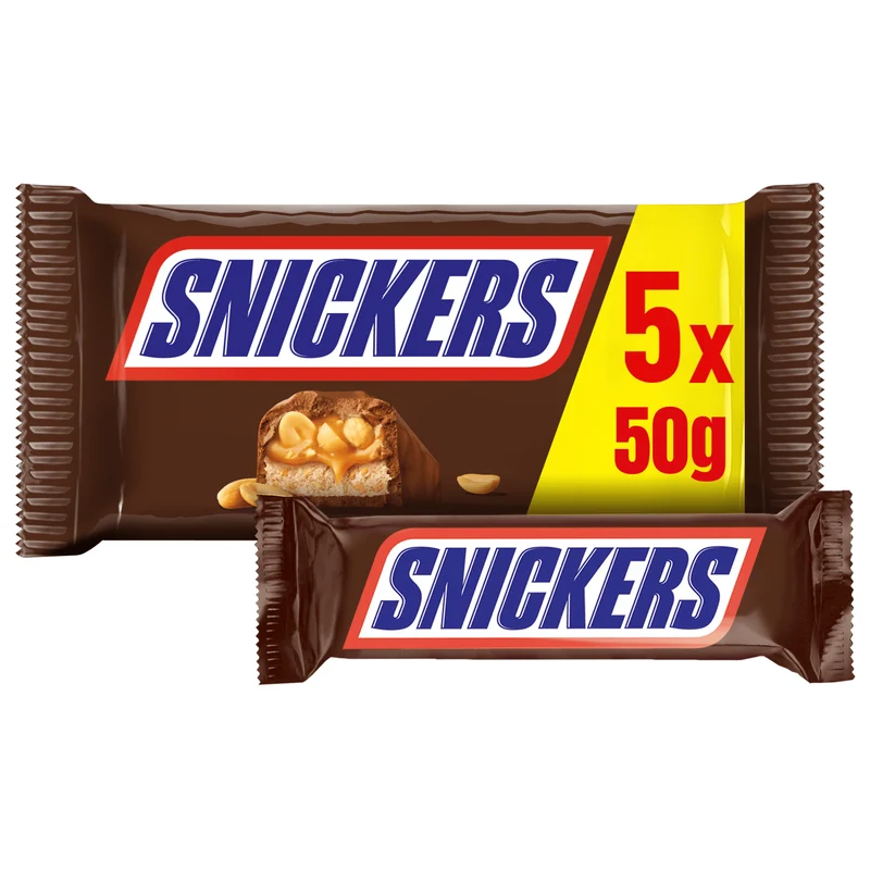 Snickers Melk chocolade karamel repen