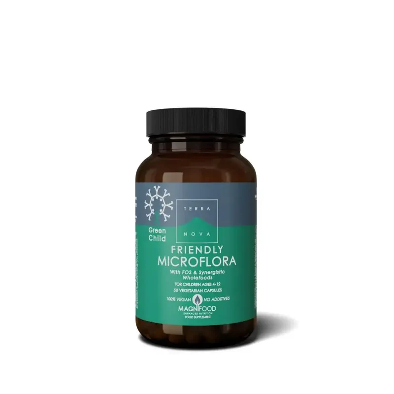 Terranova Green child friendly microflora 50 vcaps