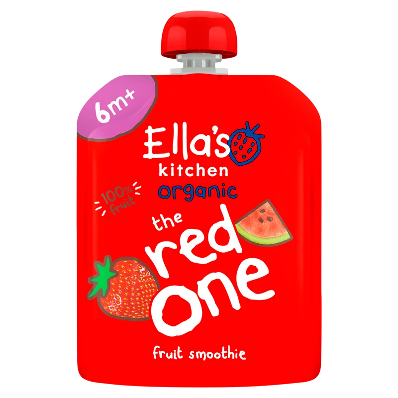 Ella's Kitchen Knijpfruit smoothie the red one 6m+
