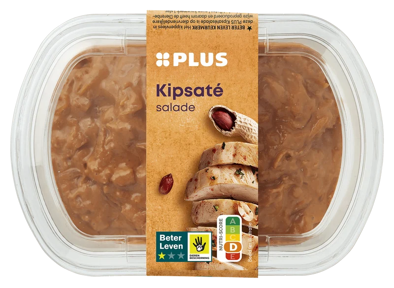 Kip saté salade