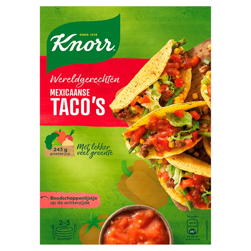 Knorr Wereldgerecht Taco's