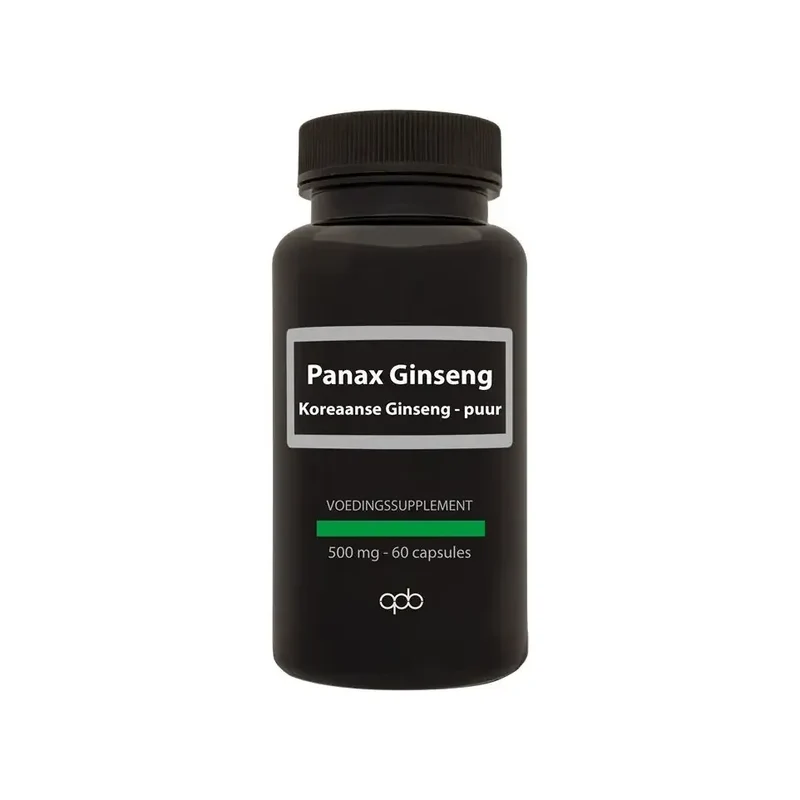 Apb Holland Panax ginseng 500 mg puur 60 vcaps