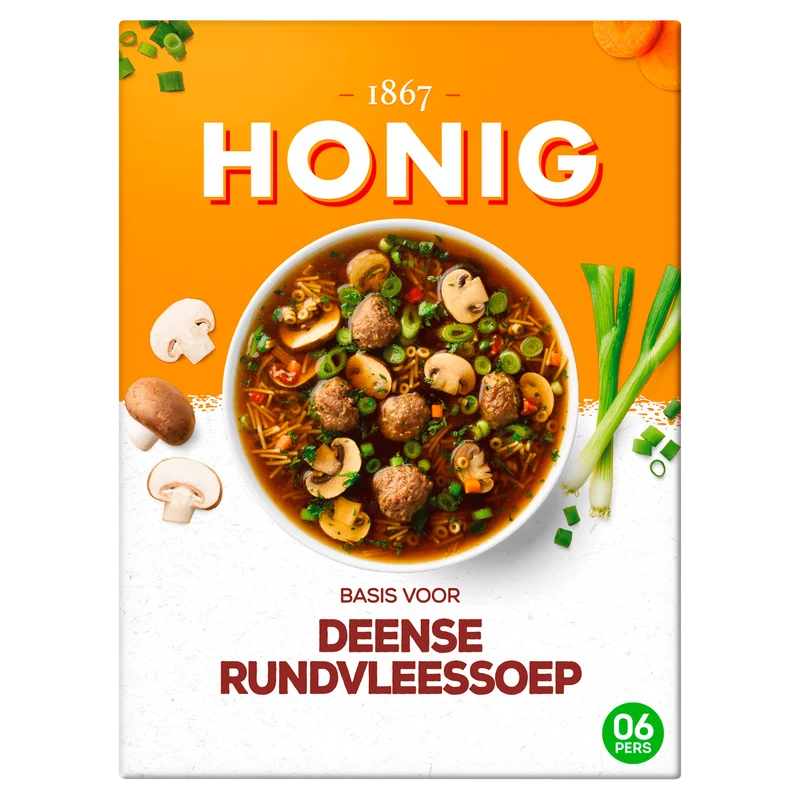Honig Basis voor Deense rundvleessoep
