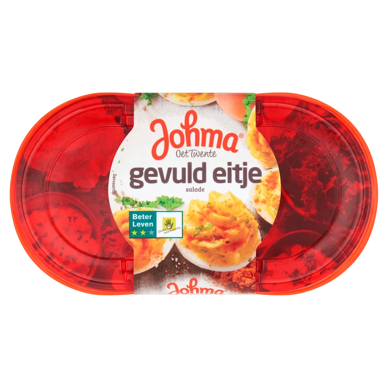 Johma Gevuld eitje salade