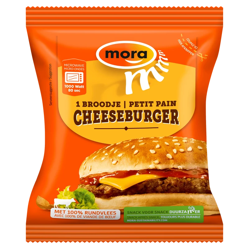 Mora Broodje cheeseburger