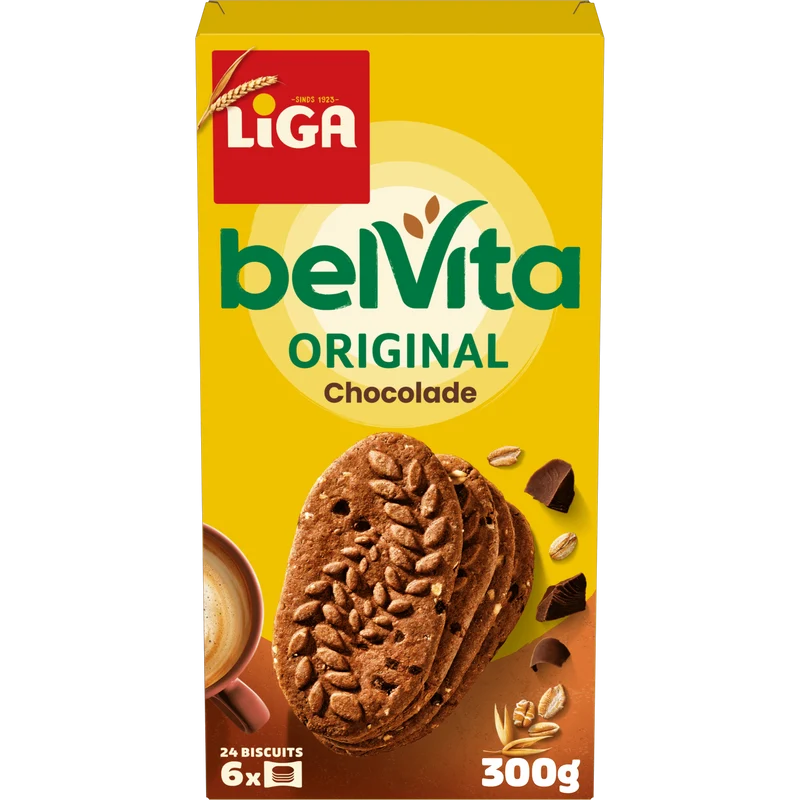 Liga Belvita Koekjes Chocolade