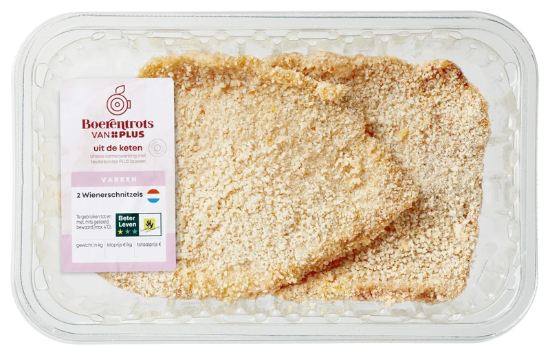 Boerentrots Wienerschnitzel 2st