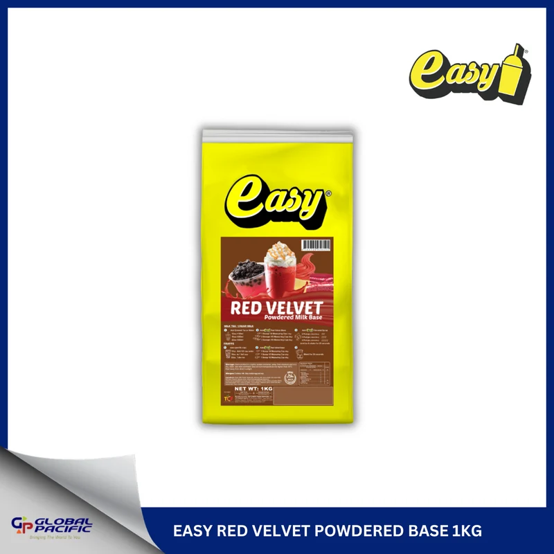 EASY RED VELVET POWDERED BASE 1KG.