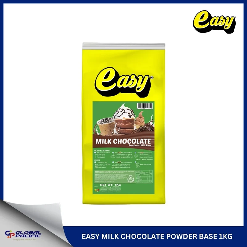 EASY MILK CHOCOLATE POWDERED BASE 1KG.
