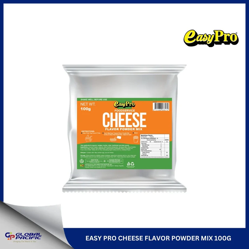 EASY PRO CHEESE FLAVOR POWDER MIX.