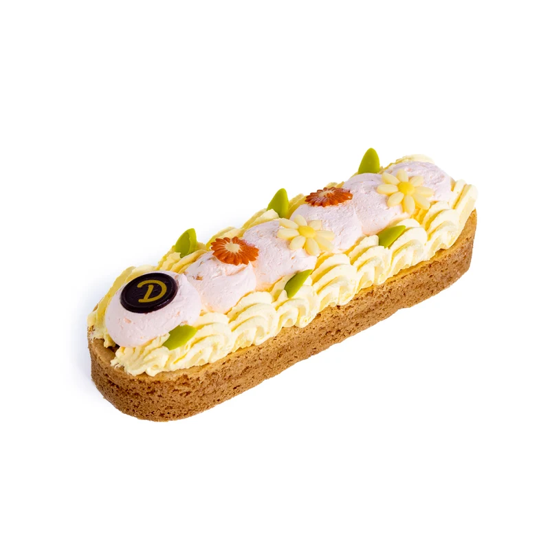 Perzik framboos vanilleslof