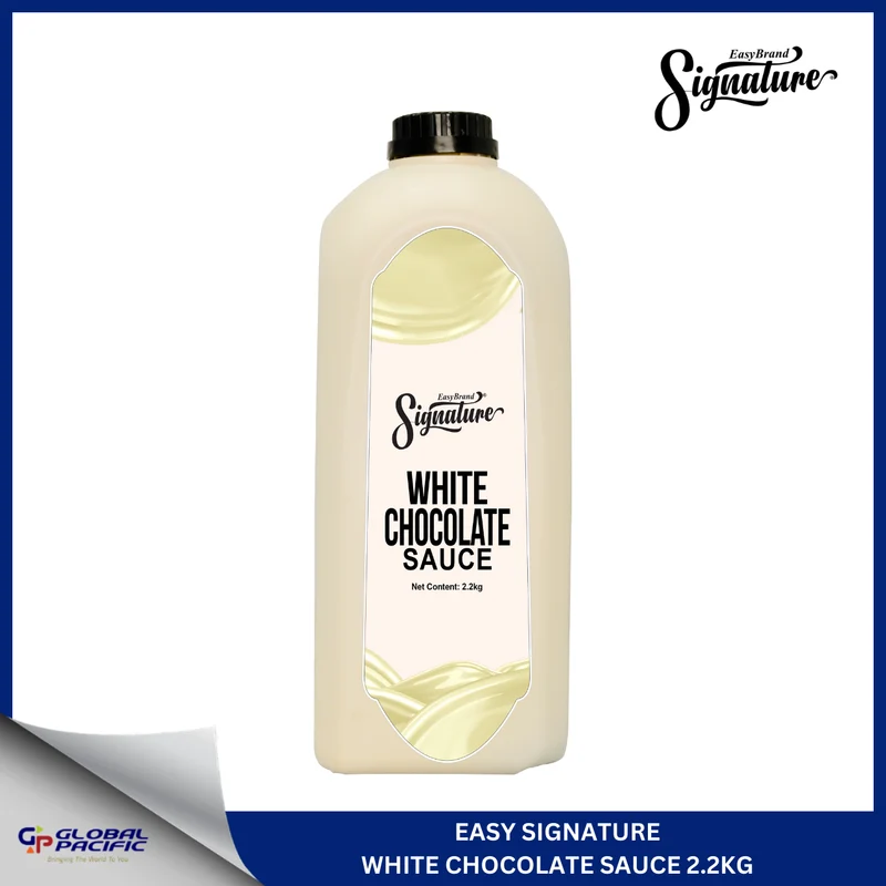 EASY SIGNATURE WHITE CHOCOLATE SAUCE 2.2KG.