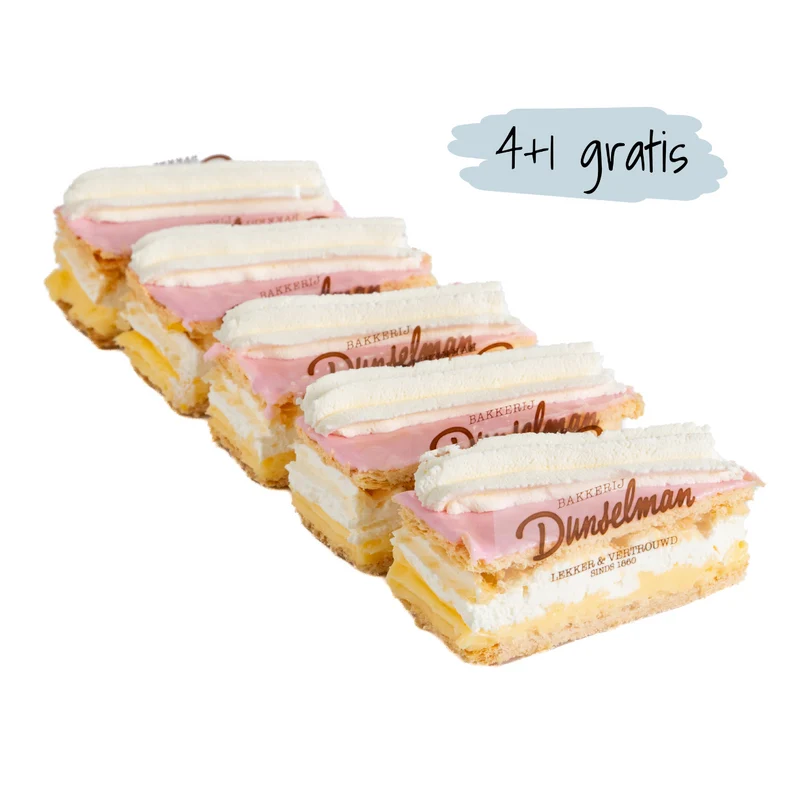 Tompouce - 4+1 gratis