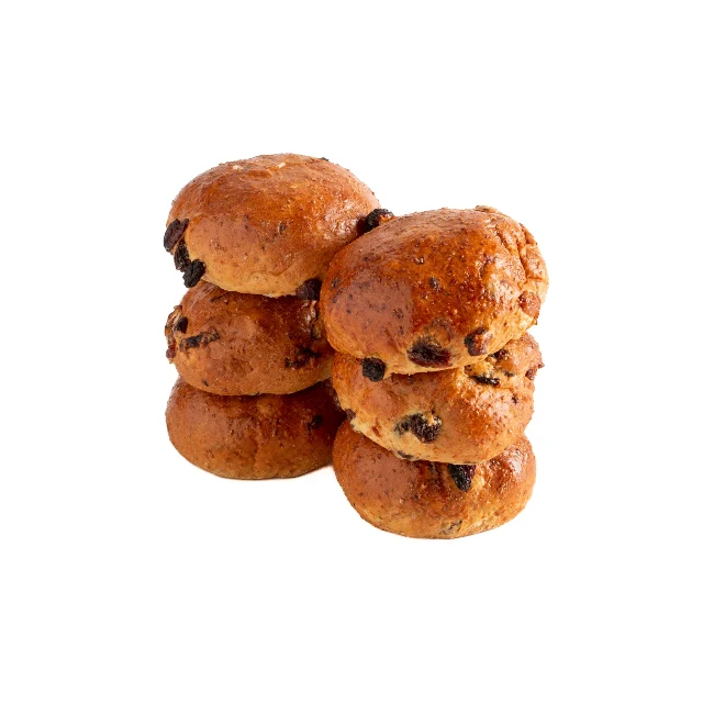 Volkoren Rozijnen Bolletjes - 6 stuks