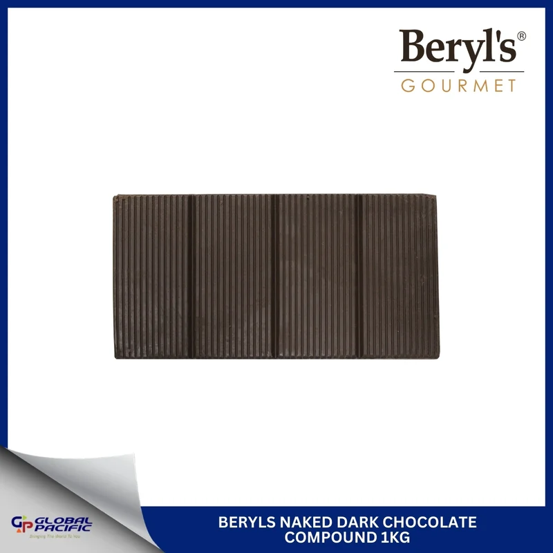 BERYL'S NAKED DARK CHOCOLATE COMPOUND 1KGX10