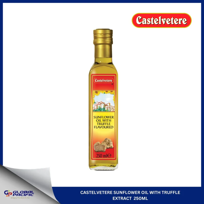 CASTELVETERE SUNFLOWER OIL WITH 7% TRUFFLE EXTRACT 250ML