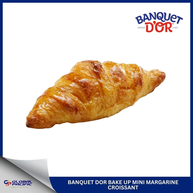 BANQUET D'OR BAKE UP MARGARINE MINI CROISSANT 25GX200