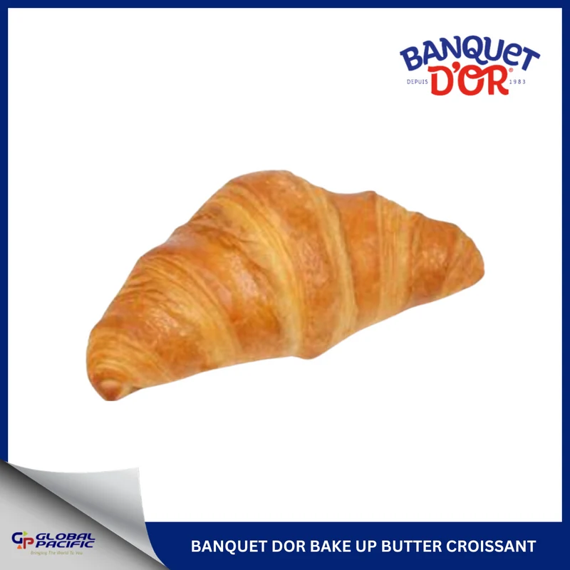 BANQUET D'OR BAKE UP BUTTER CROISSANT 80GX70