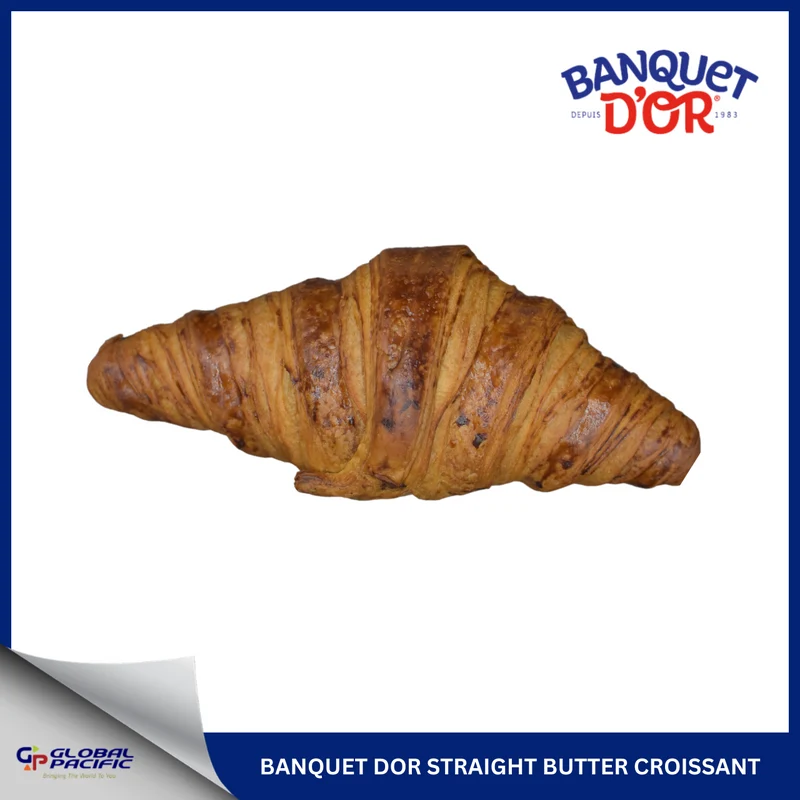 BANQUET D'OR STRAIGHT BUTTER CROISSANT 75GX96
