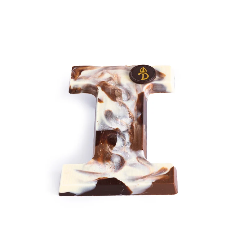 Chocoladeletter Marmer