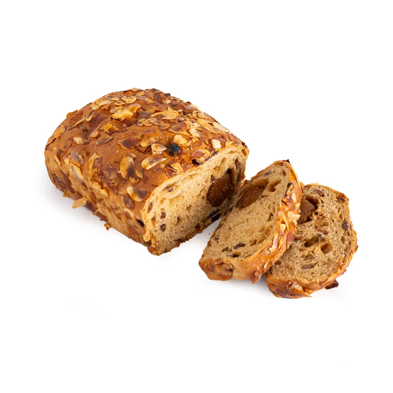 Appel karamel rozijnen broodje
