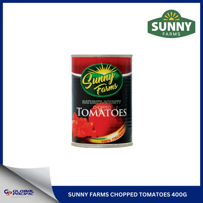 SUNNY FARMS NATURE'S BOUNTY CHOPPED TOMATOES