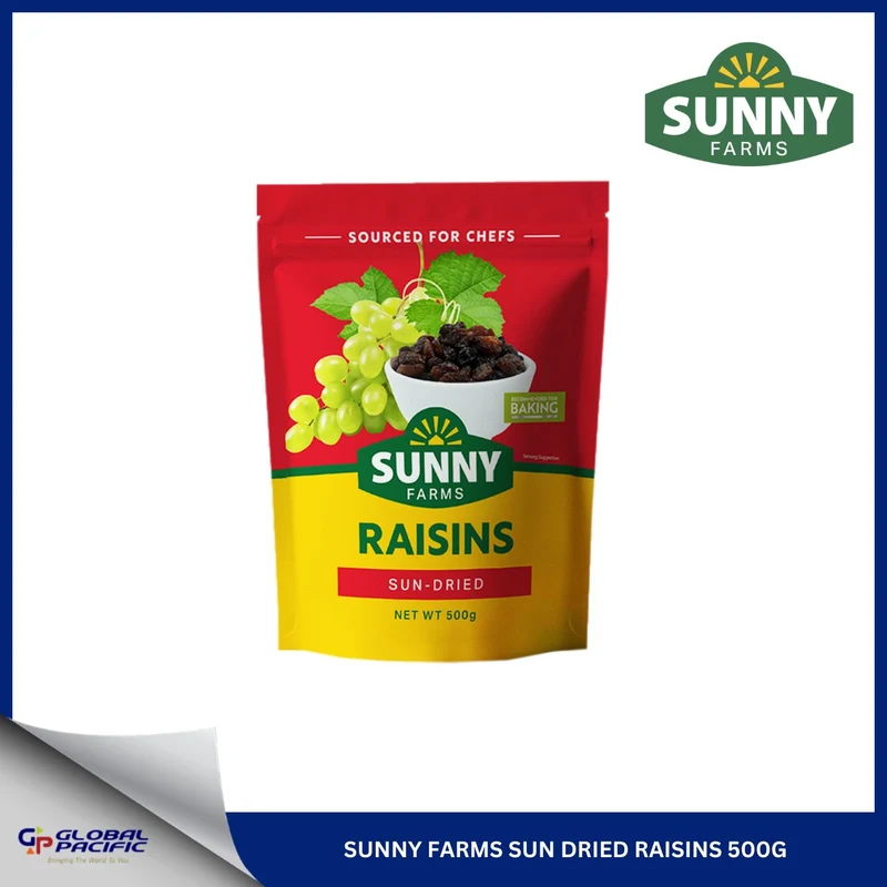 SUNNY FARMS DRIED RAISINS 500G