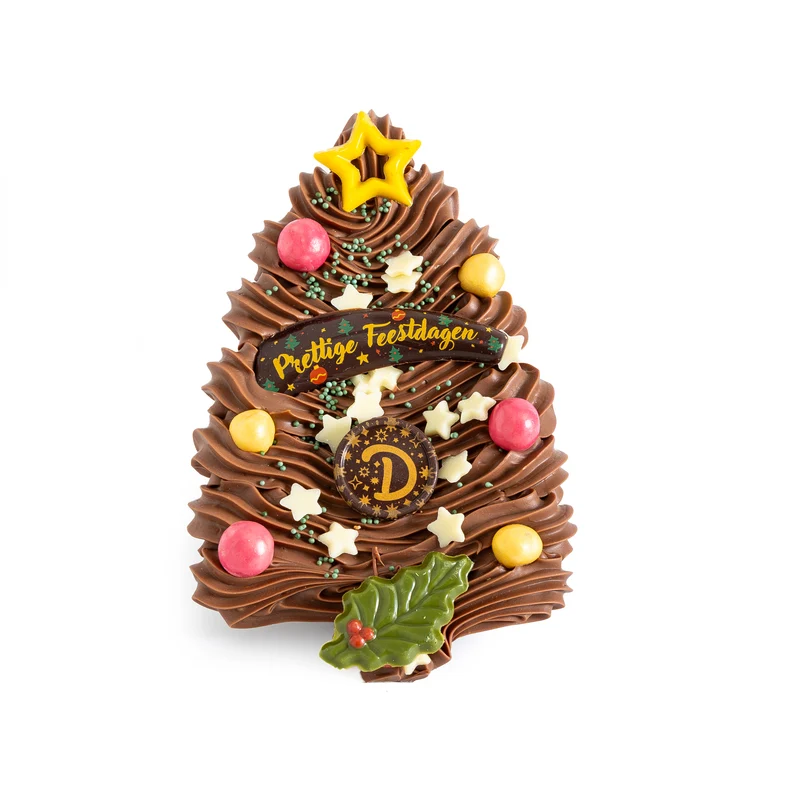 Roomchocolade Kerstboom