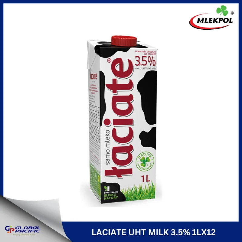 LACIATE UHT MILK 3.5% 1LX12