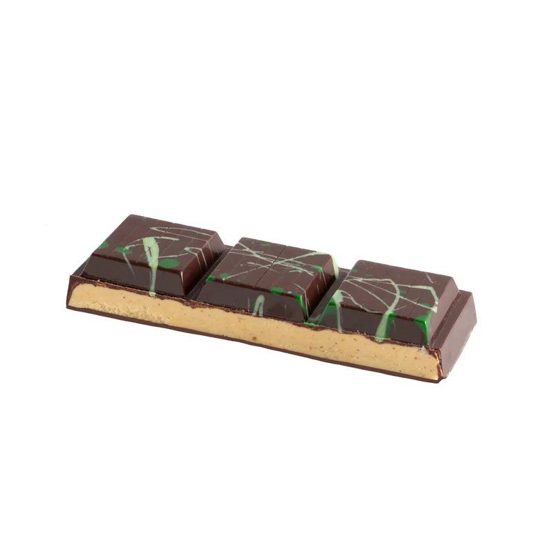 Chocblock Pistache pure chocolade - 3 stuks