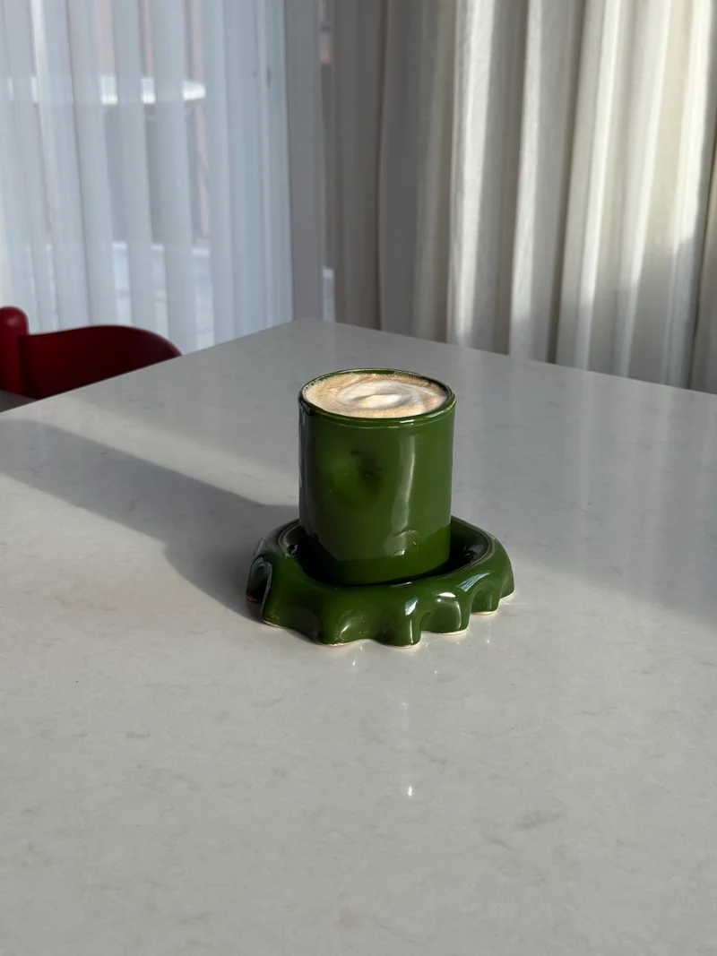 Goobs Ceramics x Transcendence Cup & Saucer