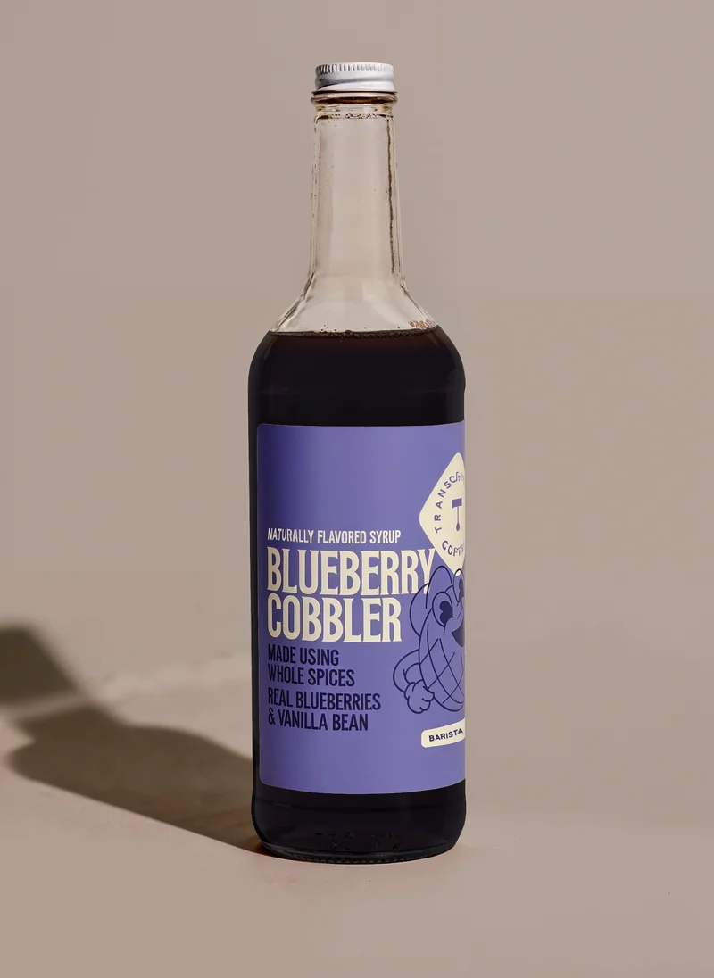 Blueberry Cobbler Syrup Barista Edition