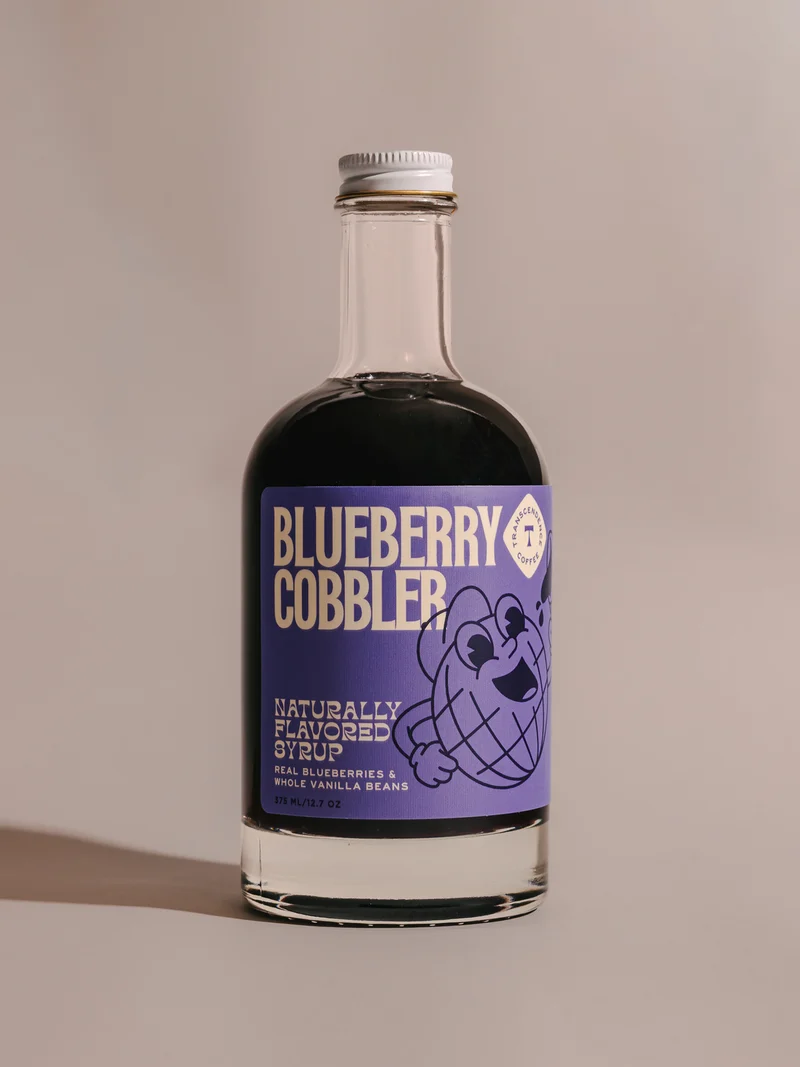 Blueberry Cobbler Syrup