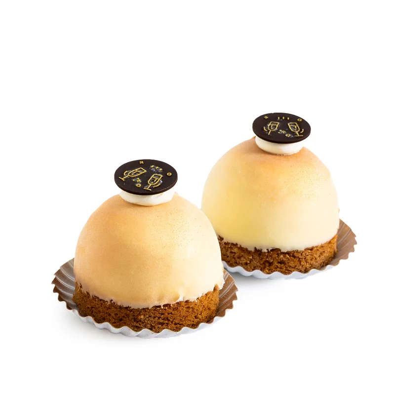 Champagne bolgebakje