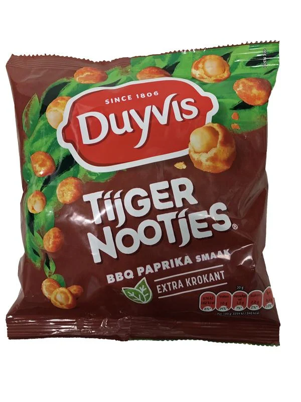 Duyvis Tijger Nootjes (breaded peanuts) BBQ Paprika 275g