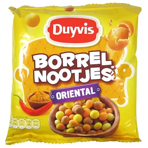 Duyvis Borrelnootjes Oriental (breaded peanuts) 275 g