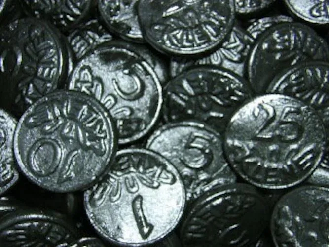 K&H Coin (munt)Licorice 1 kg