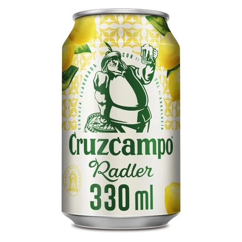 CRUZCAMPO RADLER LATA 24x33 CL.